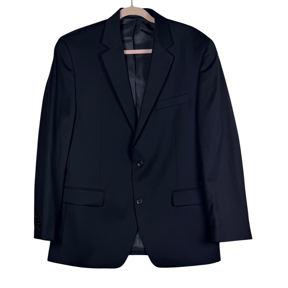 Michael Kors Mens 42R 100% Wool Two Button Blazer Sport Coat Jacket Classic